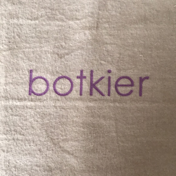 Botkier Bianca Ivory/Gold Leather Satchel Handbag - Picture 14 of 14